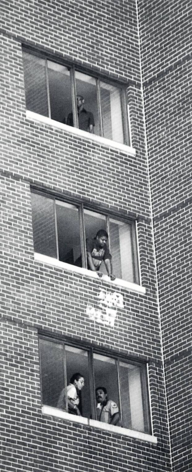 A resident of a CHA building at 4218 S. Cottage...