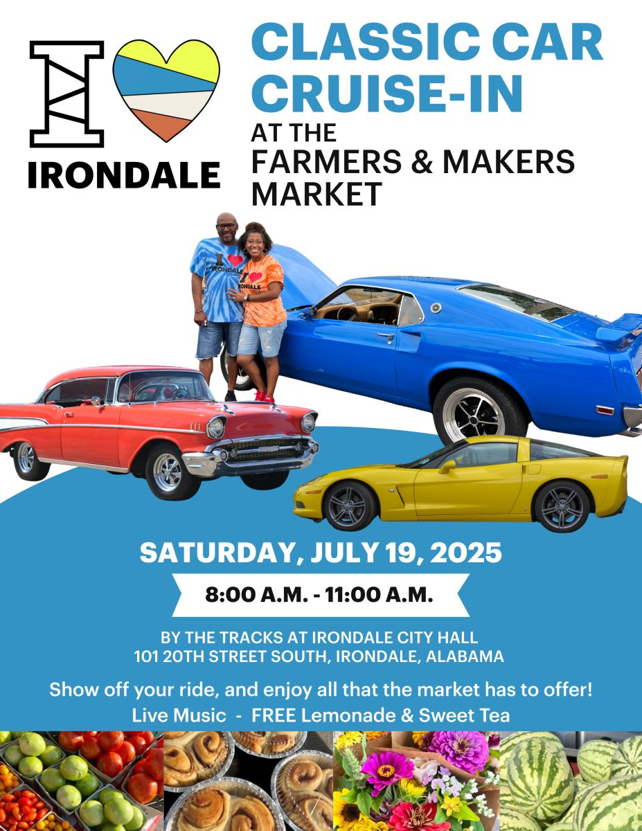 Flyer for Classic Car Cruise-In