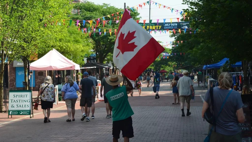 Burlington's Church Street Temporarily Renamed 'Rue Canada'