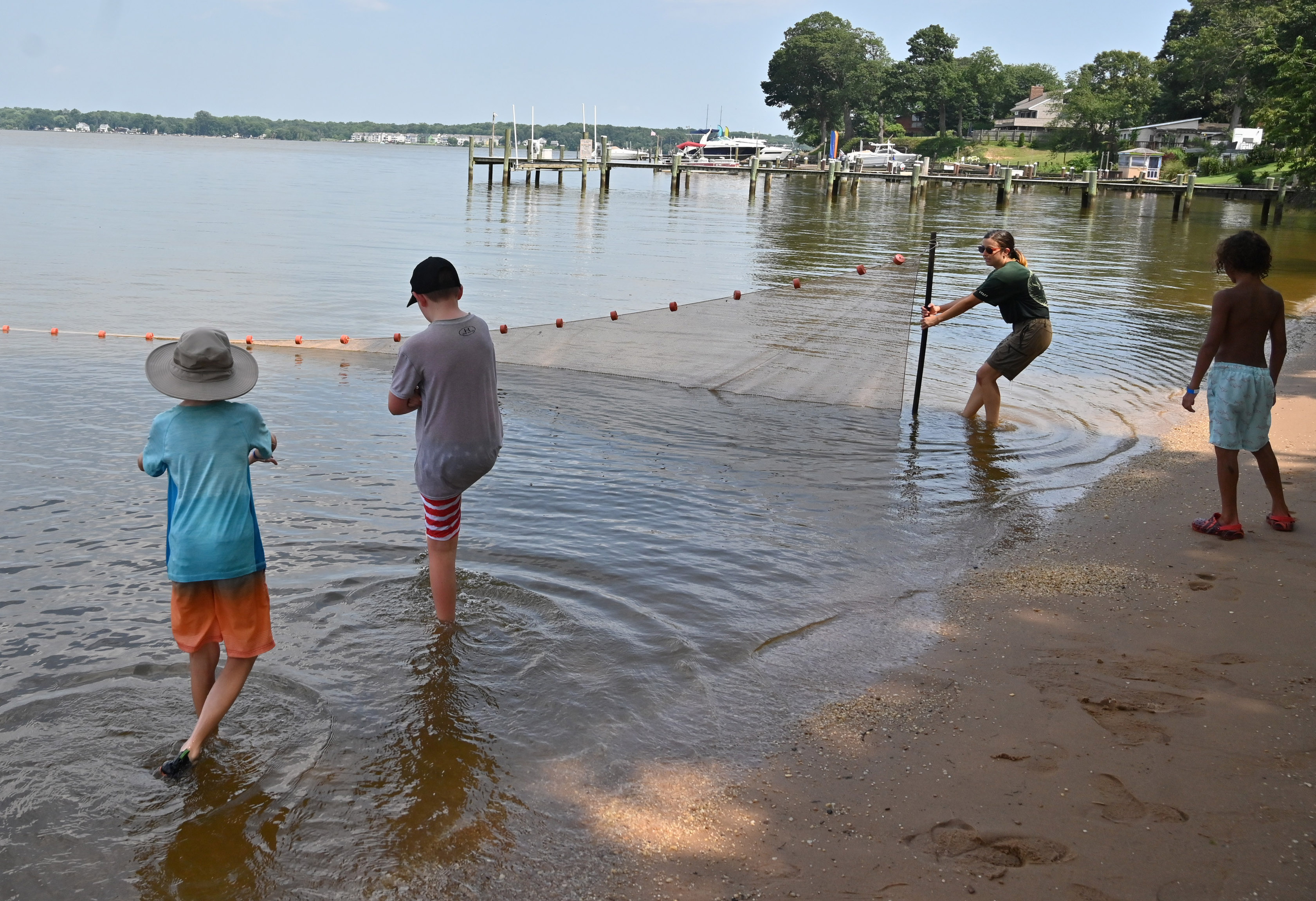 Harford County Parks and Recreation Day at Flying Point Park on Friday. (Brian Krista/Staff)