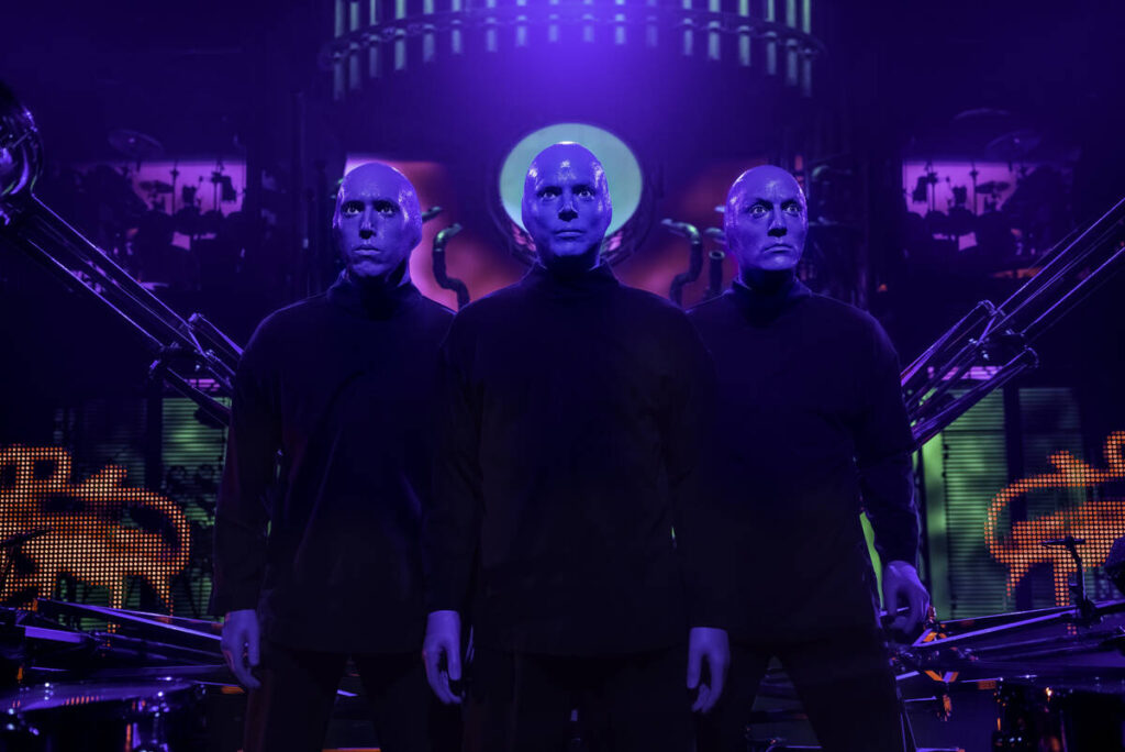 The Blue Man Group in Las Vegas is hosting a modified show to be accessible to the deaf and har ...