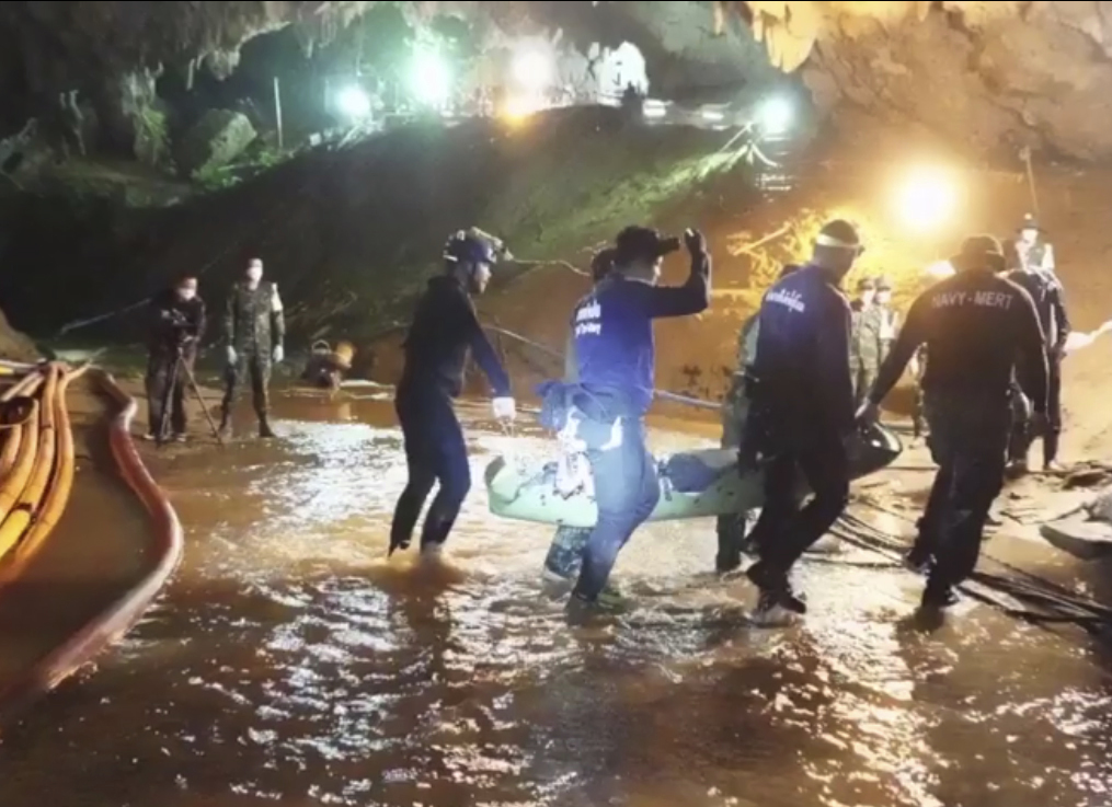 July 8, Thai cave rescue