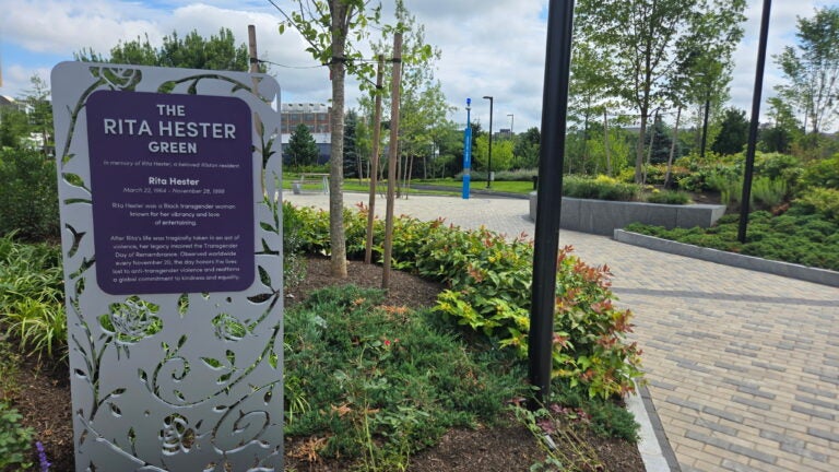 New park opens in Allston named to honor slain trans woman