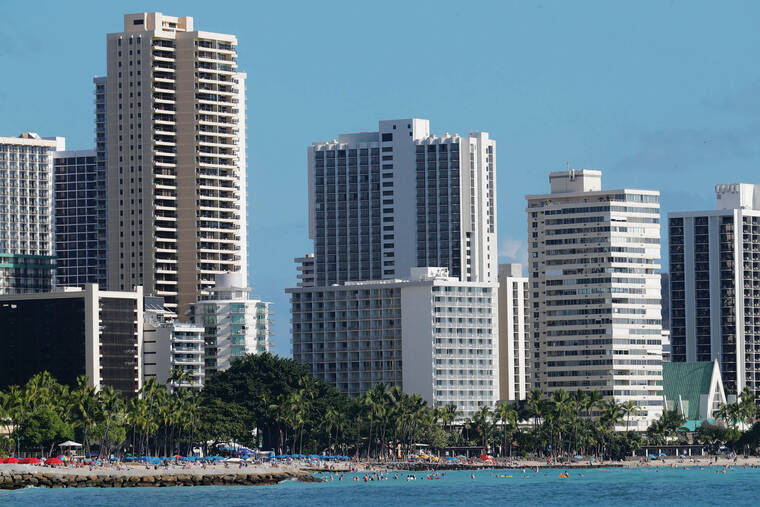 Waikiki hotels evacuate guests to higher floors