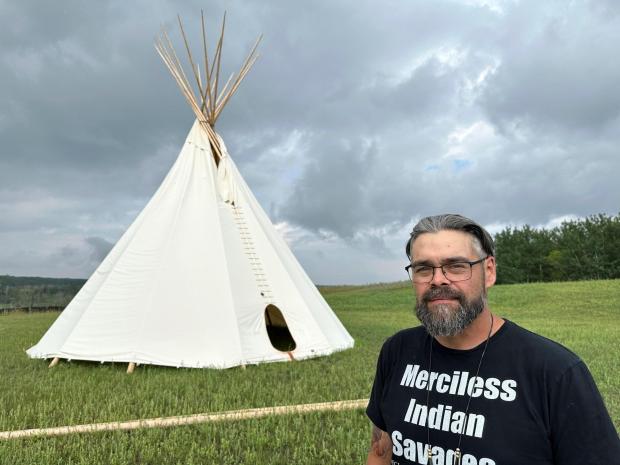 Turtle Mountain Band of Chippewa Tribal Chairman Jamie Azure