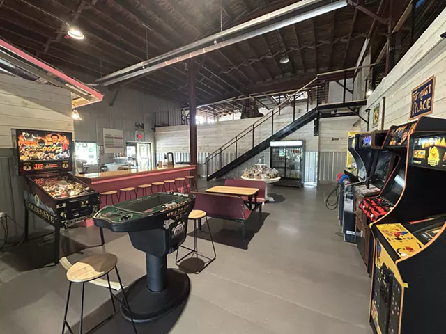 The interior of Old Tower Ice Cream - COURTESY