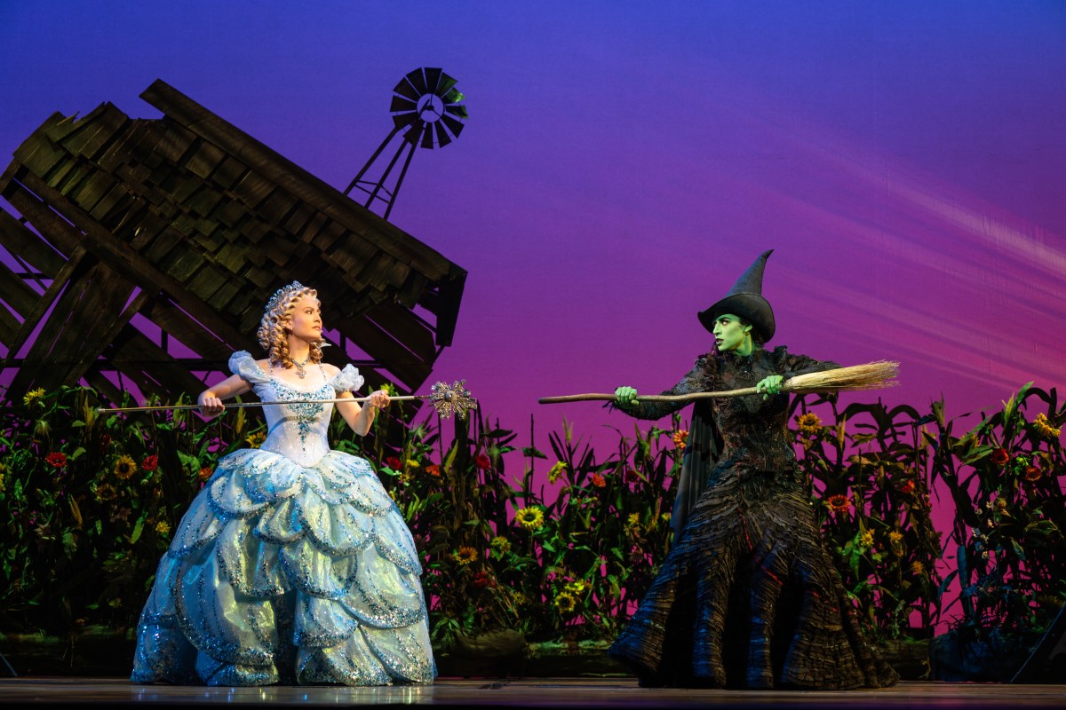 Tickets now available for "Wicked" + 7 family-friendly events coming soon to the BJCC 12 Zoe Jensen as Glinda and Jessie Davidson as Elphaba in the National Tour of WICKED, photo by Joan Marcus (0062r)