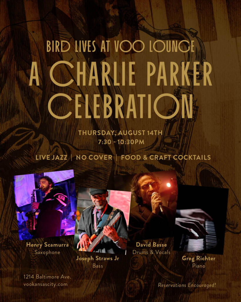 Bird Lives at VOO Lounge: A Charlie Parker Celebration – Event_Image [EVENT]