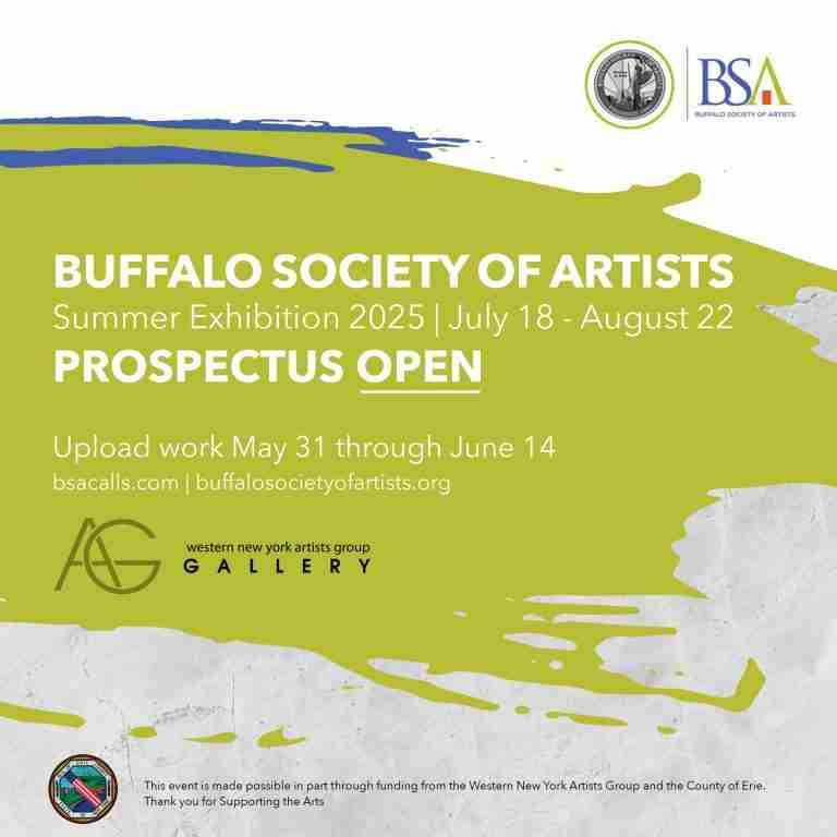 Buffalo Society of Artists Summer Exhibition WNY Artists Group Gallery