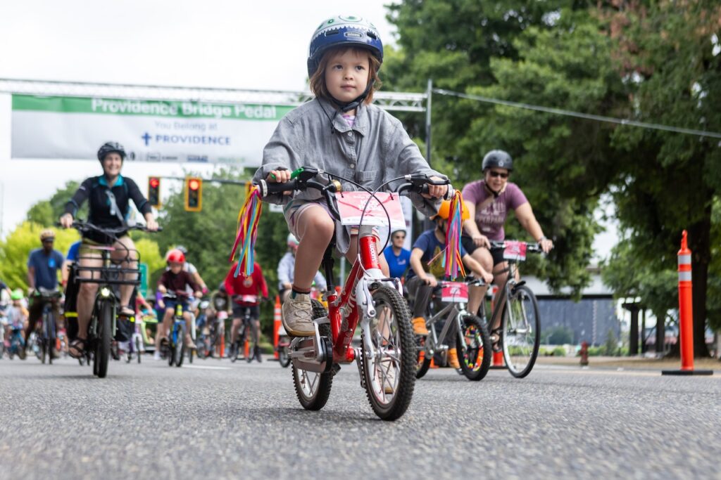 Some Portland freeways, bridges close to auto traffic during Sunday morning’s Bridge Pedal
