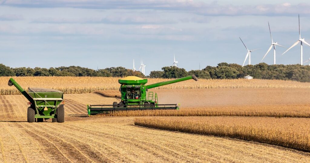 U.S. farmers are pulling back on spending in threat to rural economy