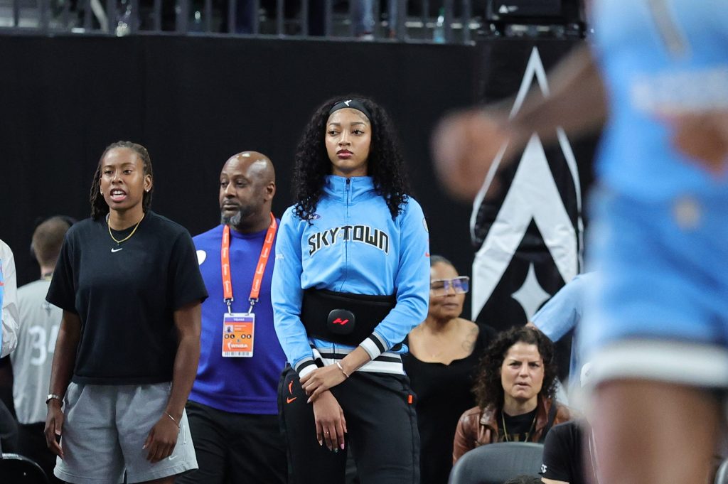 Angel Reese misses entire game against the Las Vegas Aces