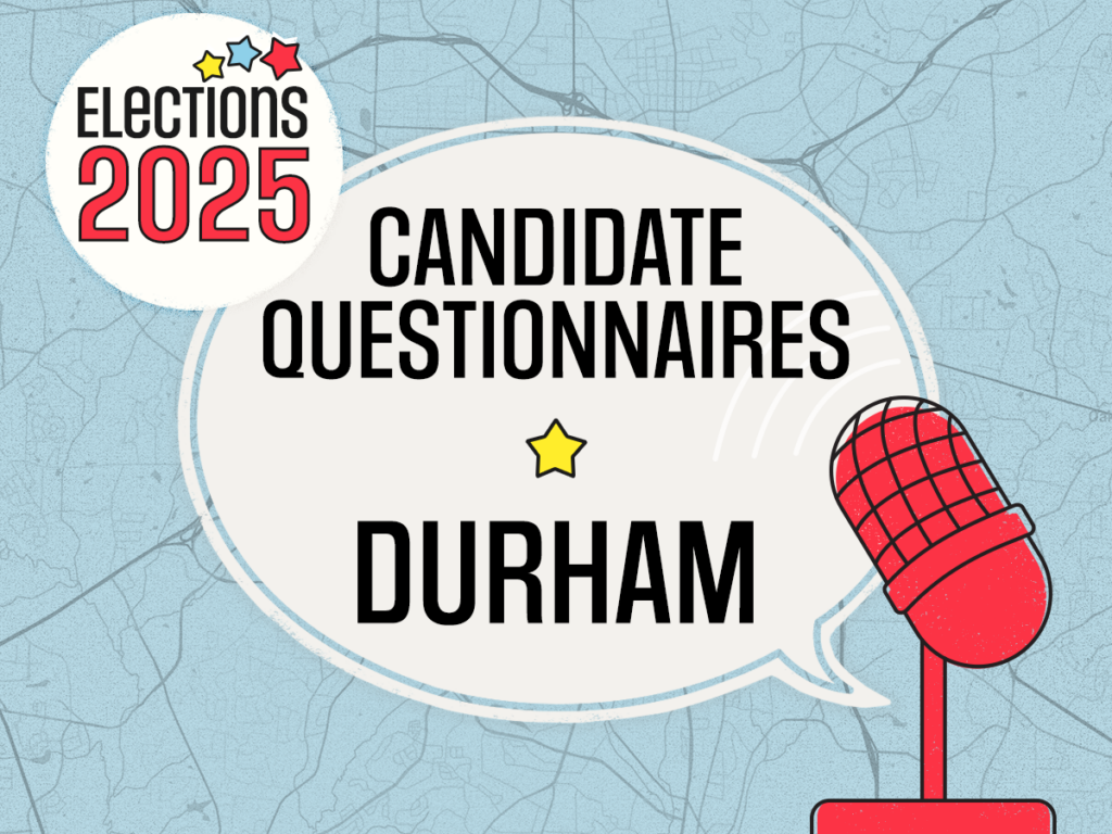 2025 Primary Candidate Questionnaires: Durham