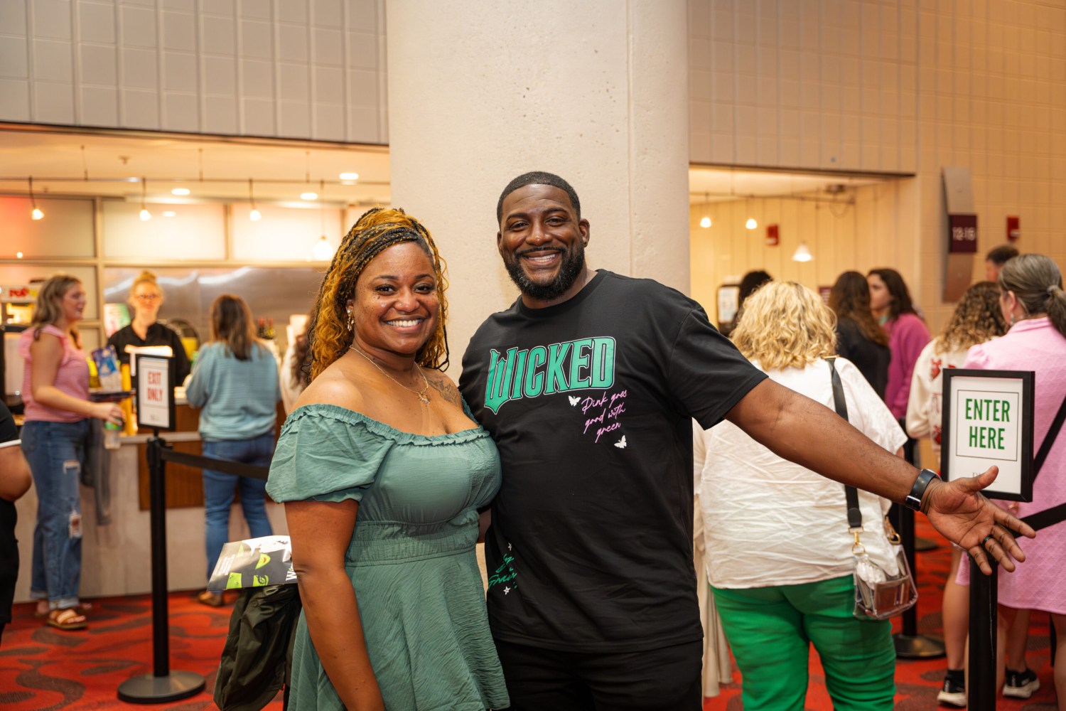 Wicked opening night at the BJCC