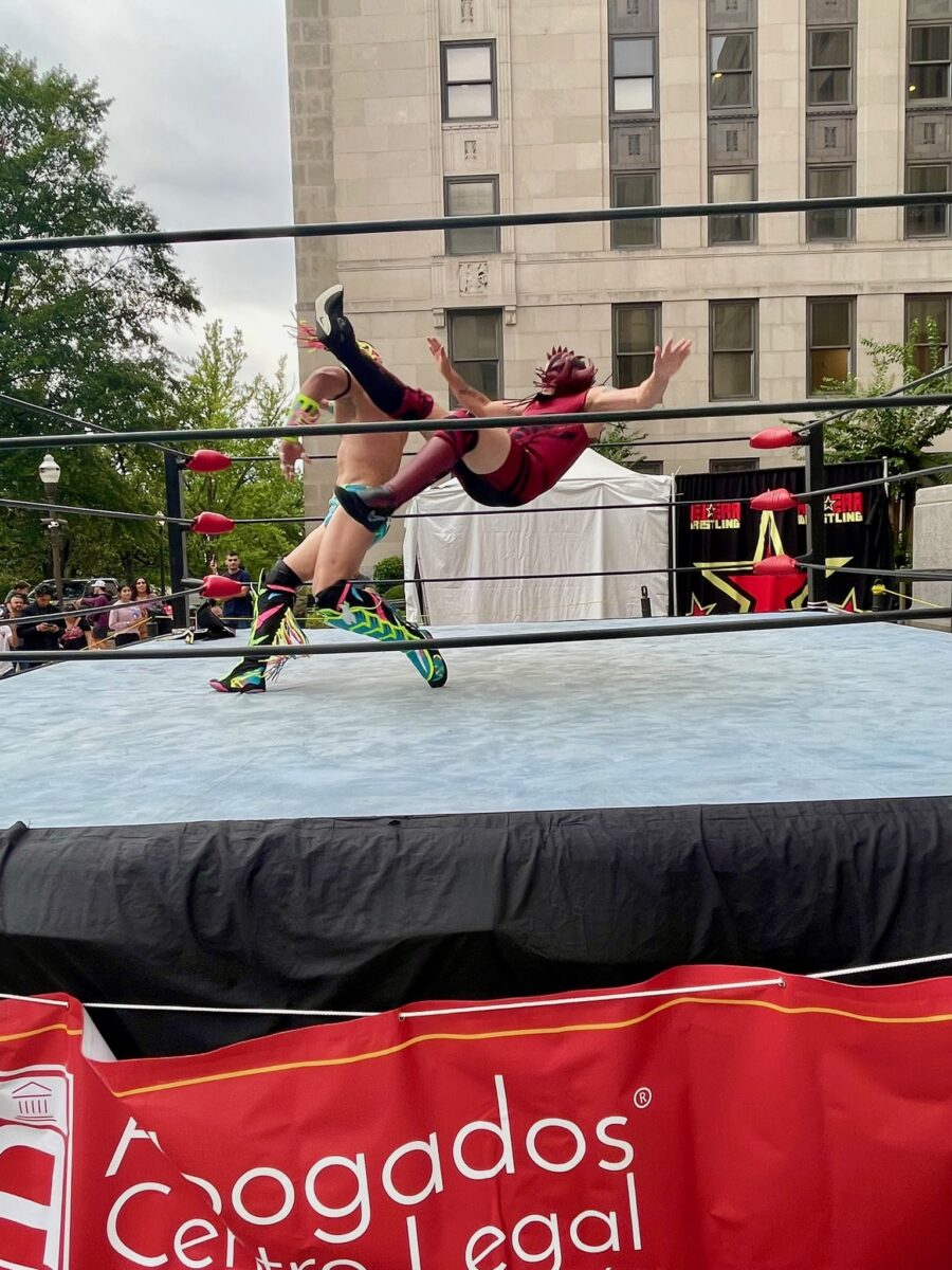 Alabama's largest fiesta returns to Linn Park Sept. 27 for a FREE day of culture + celebration 6 Fiesta Bham wrestling