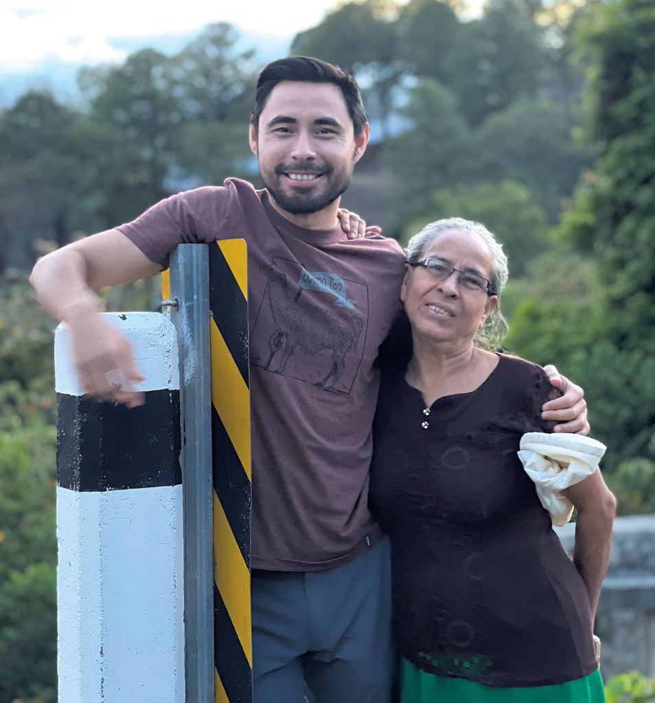 Chavarria and his mother, Petronila Gonzalez, in 2022
