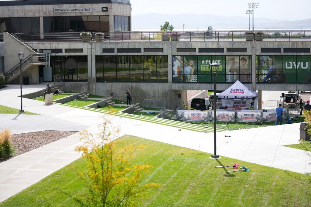 A Utah GOP lawmaker wants a memorial build for Kirk on UVU’s campus