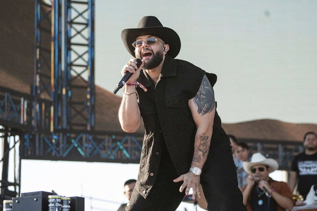 Carin Leon performs during the second weekend of the Coachella Valley Music and Arts Festival o ...