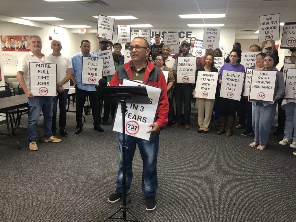 Disney Epcot workers to vote on strike at Italy Pavilion