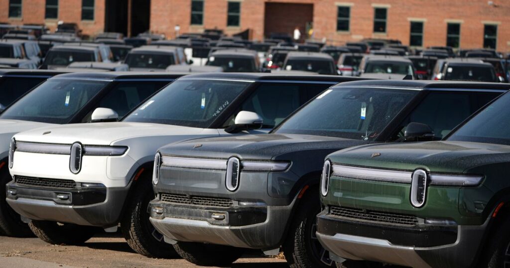 It’s ‘do or die’ for electric vehicle maker Rivian as it breaks ground on a $5 billion plant