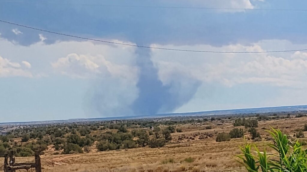 Tornado warning issued in San Juan County