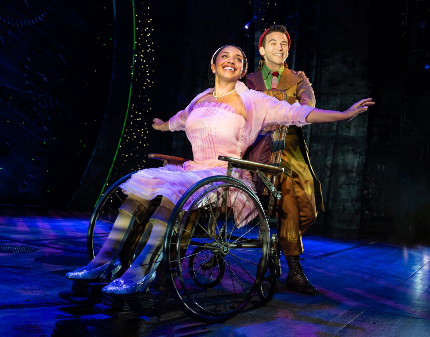 What these "Wicked" cast members love about Birmingham 8 Jada Temple as Nessarose and Nicolas Garza as Boq in the National Tour of WICKED, photo by Joan Marcus (0295r)