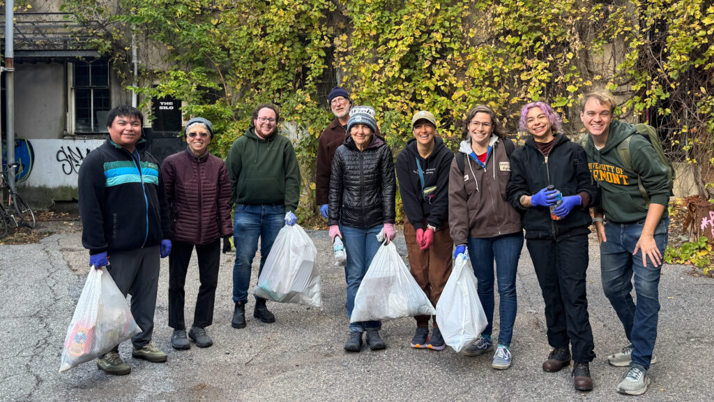 Video: Volunteers Meet Weekly to Pick Up Trash in Downtown Burlington