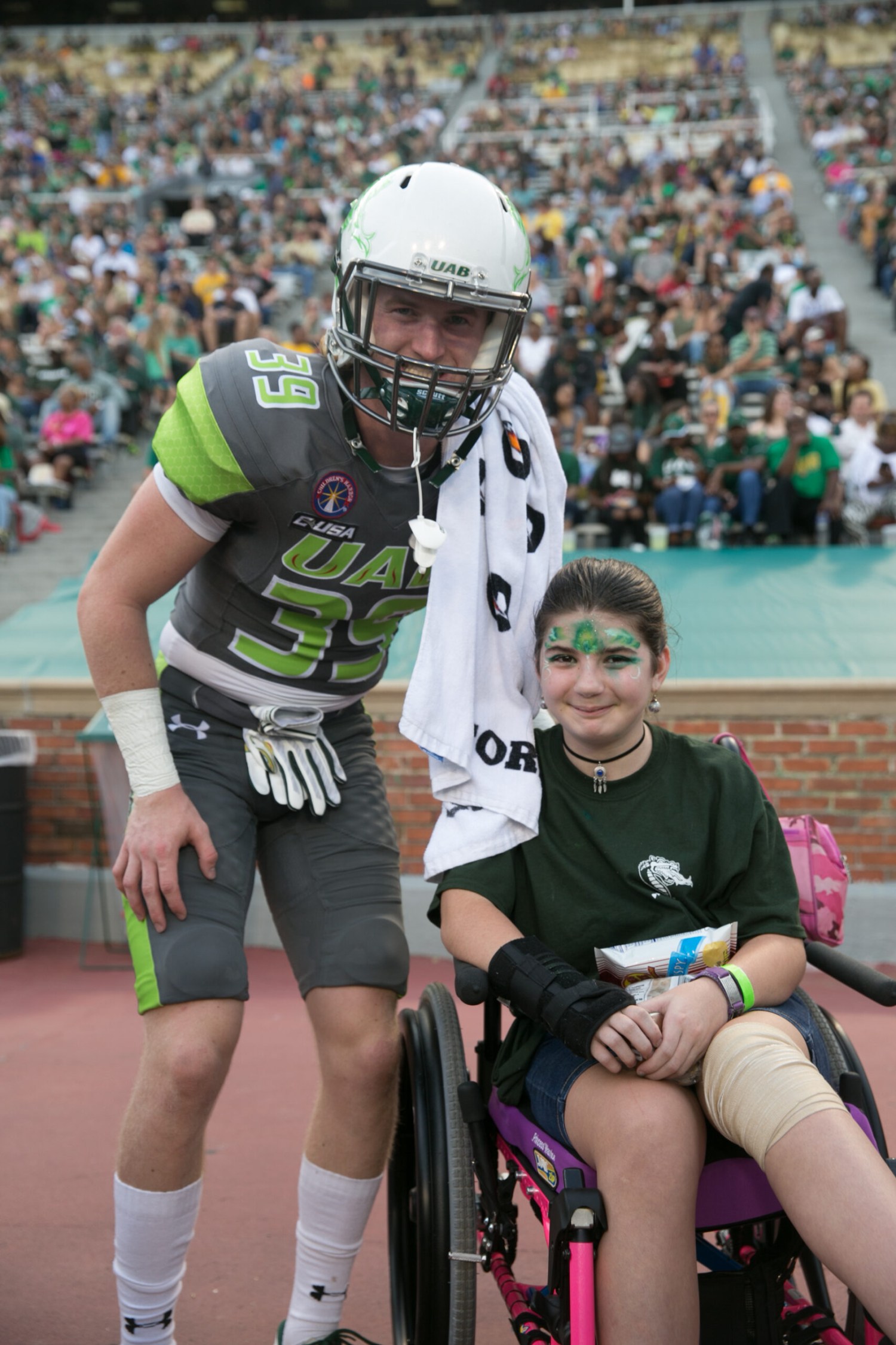 Children's Harbor and UAB Football
