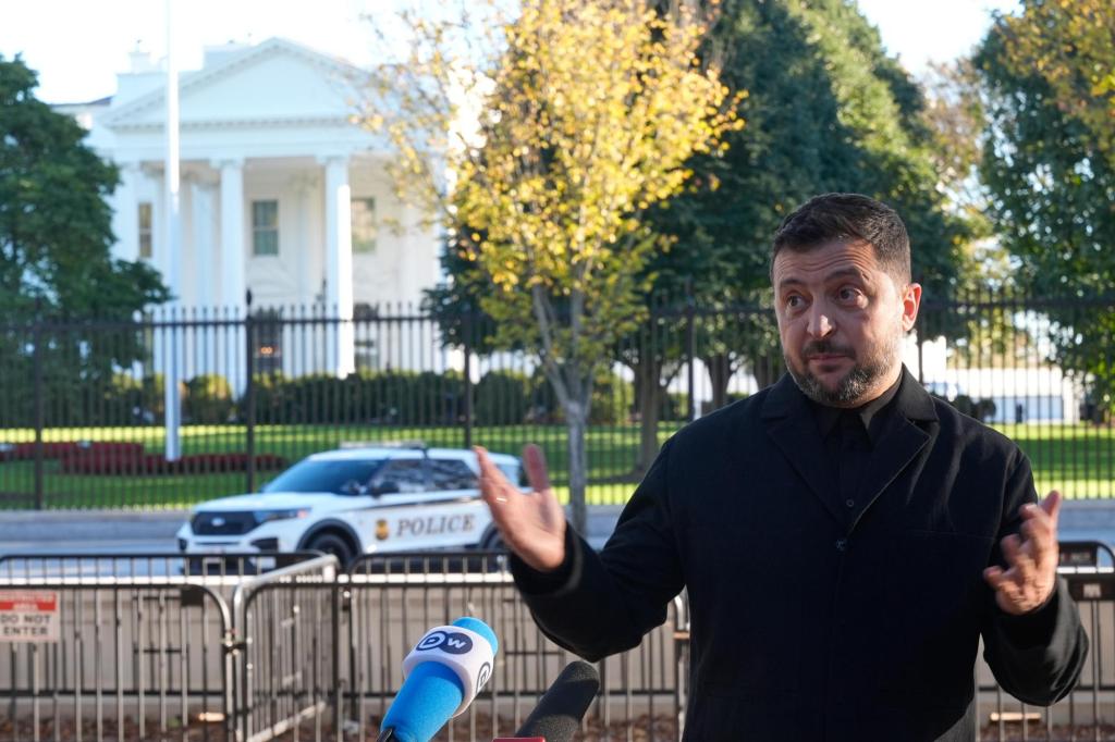 Zelenskyy says his meeting with Trump was ‘positive’ though he didn’t get the Tomahawk missiles – The Virginian-Pilot