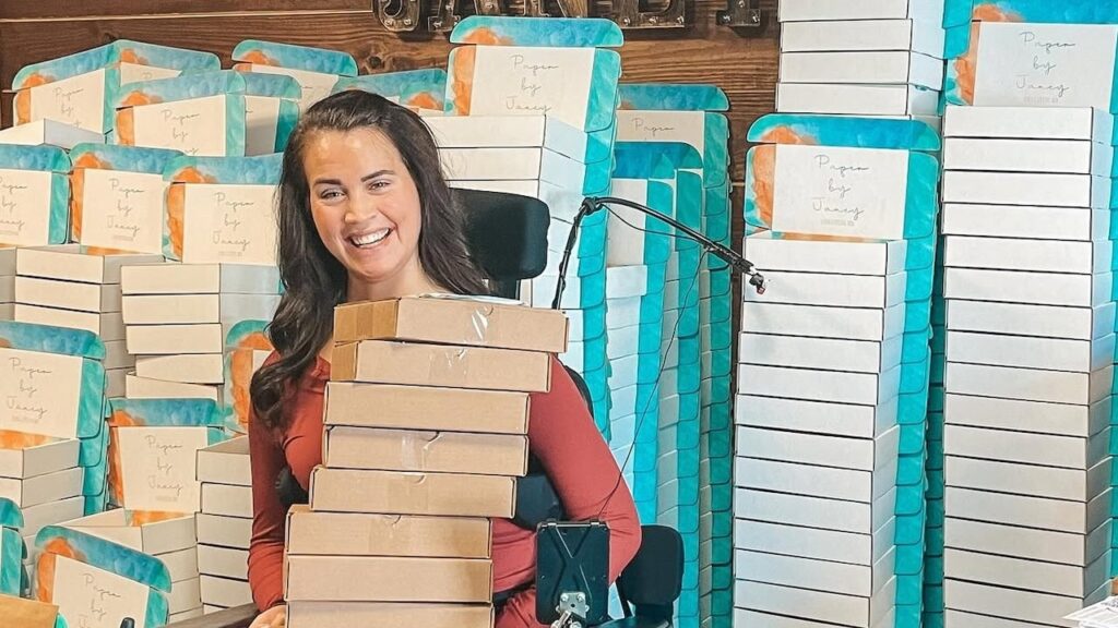 A wreck irrevocably changed her life. Despite that, she brightens other lives every day.