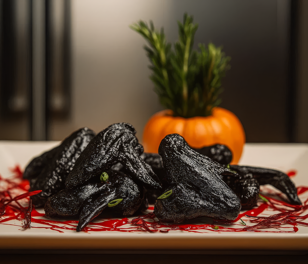 A Frightfully Healthy Halloween Recipe: Chef Coby Smith’s Bat Wing Chicken