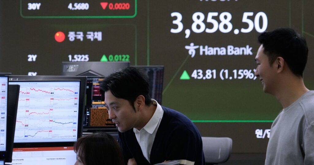 Asian shares slip on selling of tech stocks after a lackluster day on Wall Street