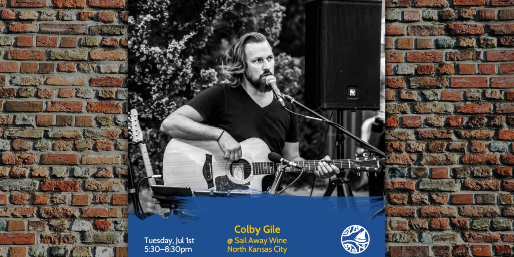 Colby Gile: Live Music Tuesdays at Sail Away Wine – Event_Image [EVENT]