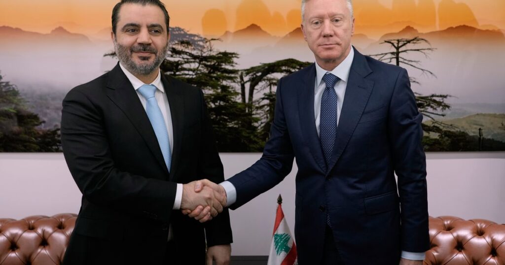 Syria’s foreign minister visits Lebanon as both nations seek to rebuild ties after Assad’s ouster