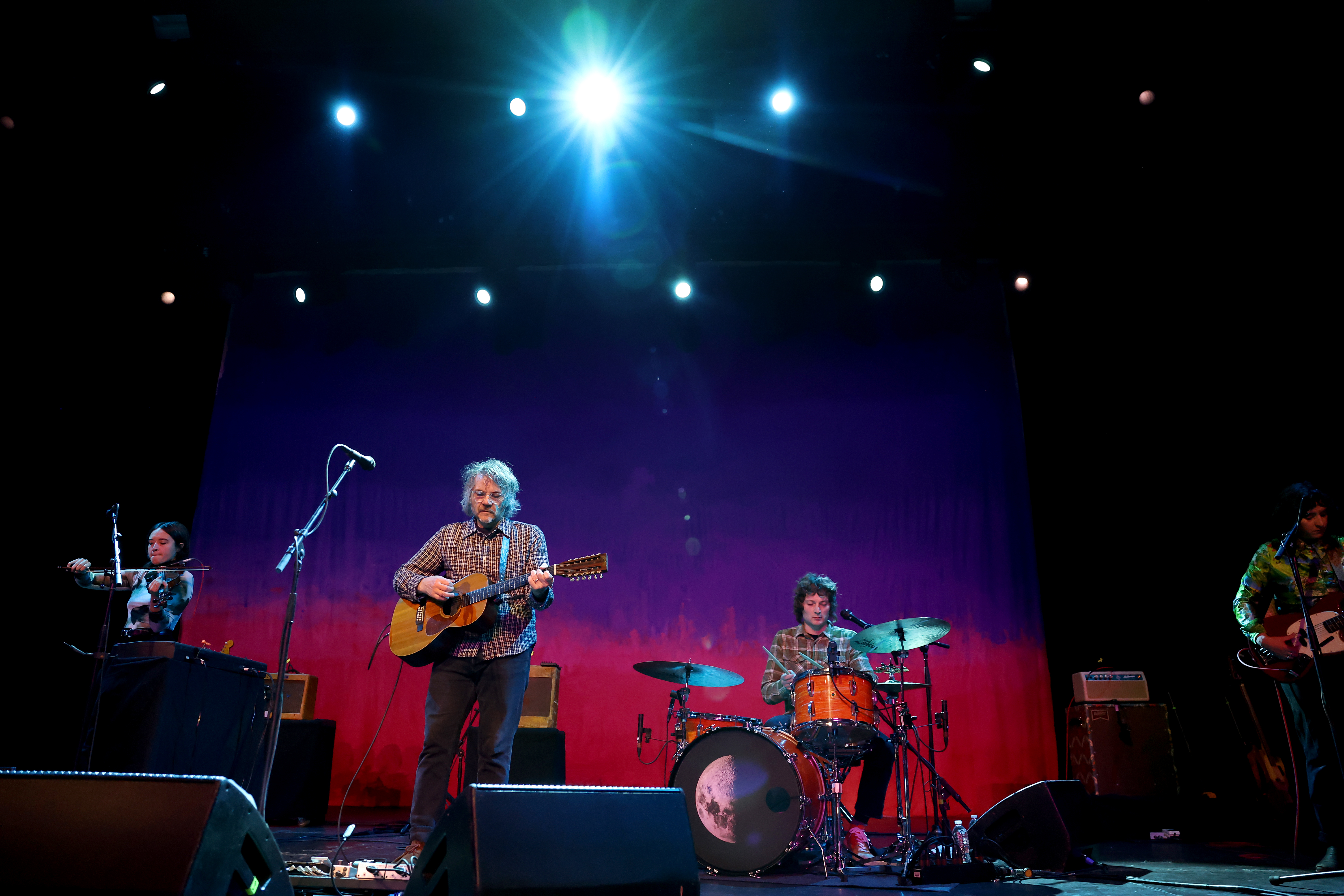 Jeff Tweedy performs with his band at Salt Shed in...