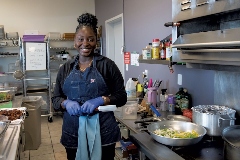 Shaneall Ferron in her former space in 2024