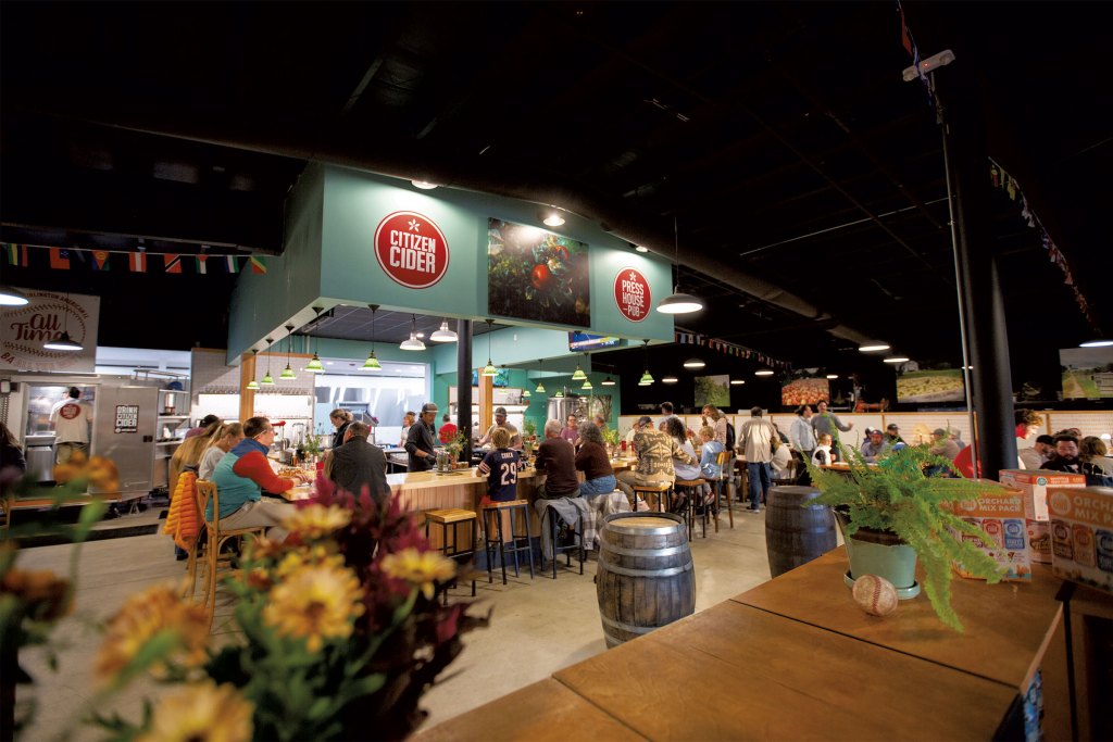 Customers in Citizen Cider’s Press House Pub