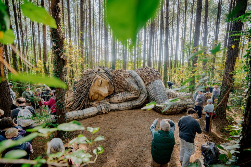 Into the Woods With the Dix Park Trolls