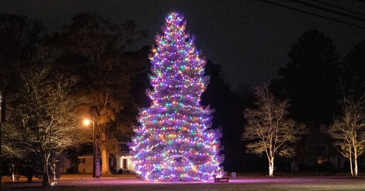 Trussville Christmas Tree 2020 scaled e1763138619847 14 weekend events for Thanksgiving weekend in Birmingham—Nov. 28-30
