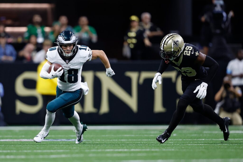 Eagles place starting defender on IR, likely to be without star WR in game against Bears