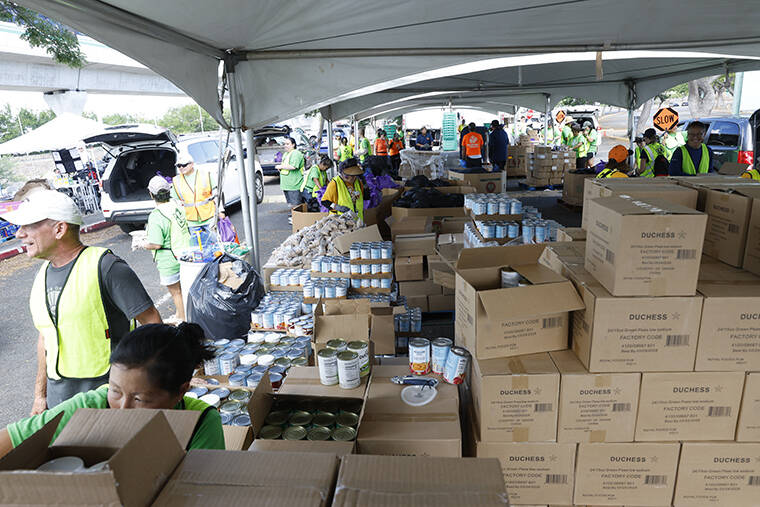 Hawaii National Guard troops to assist emergency food distributions