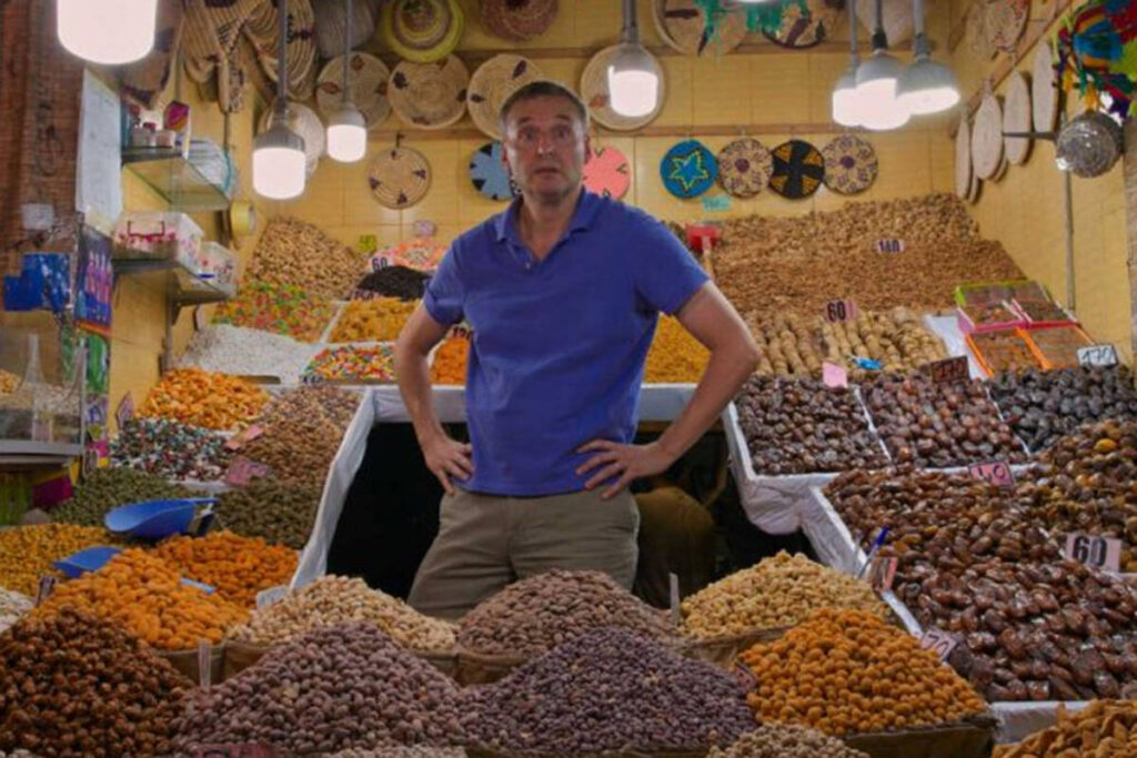 Phil Rosenthal is shown on his Netflix series, "Somebody Feed Phil." (Richard Rosenthal)