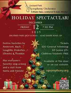 Orchard Park Symphony Orchestra's "Holiday Spectacular" - Dec. 12, 2025