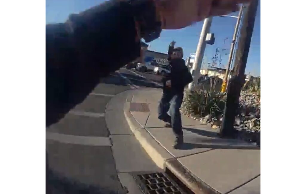 SLC police bodycam footage shows officer shooting man who threw rock