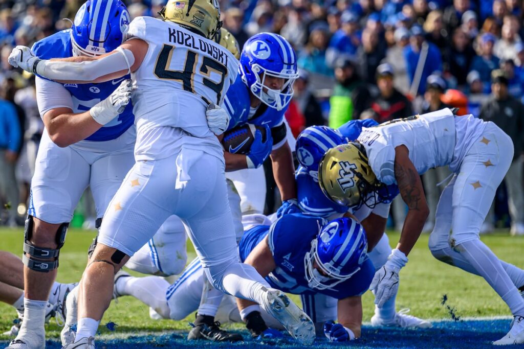 Texas Tech in the Big 12 title game.