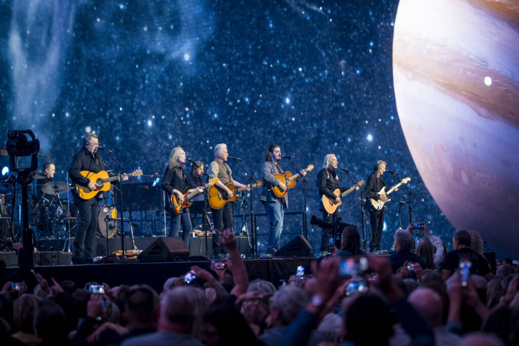 The Eagles perform at Sphere in Las Vegas. (Scoop Marketing)