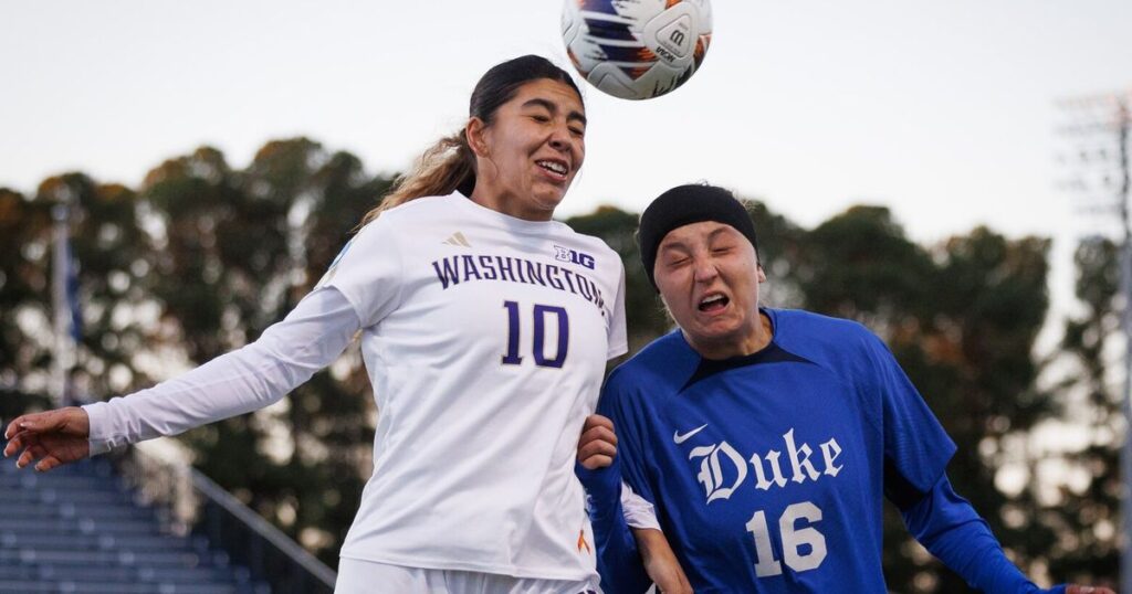 UW Husky women’s soccer loses to Duke in Elite Eight as magical season ends
