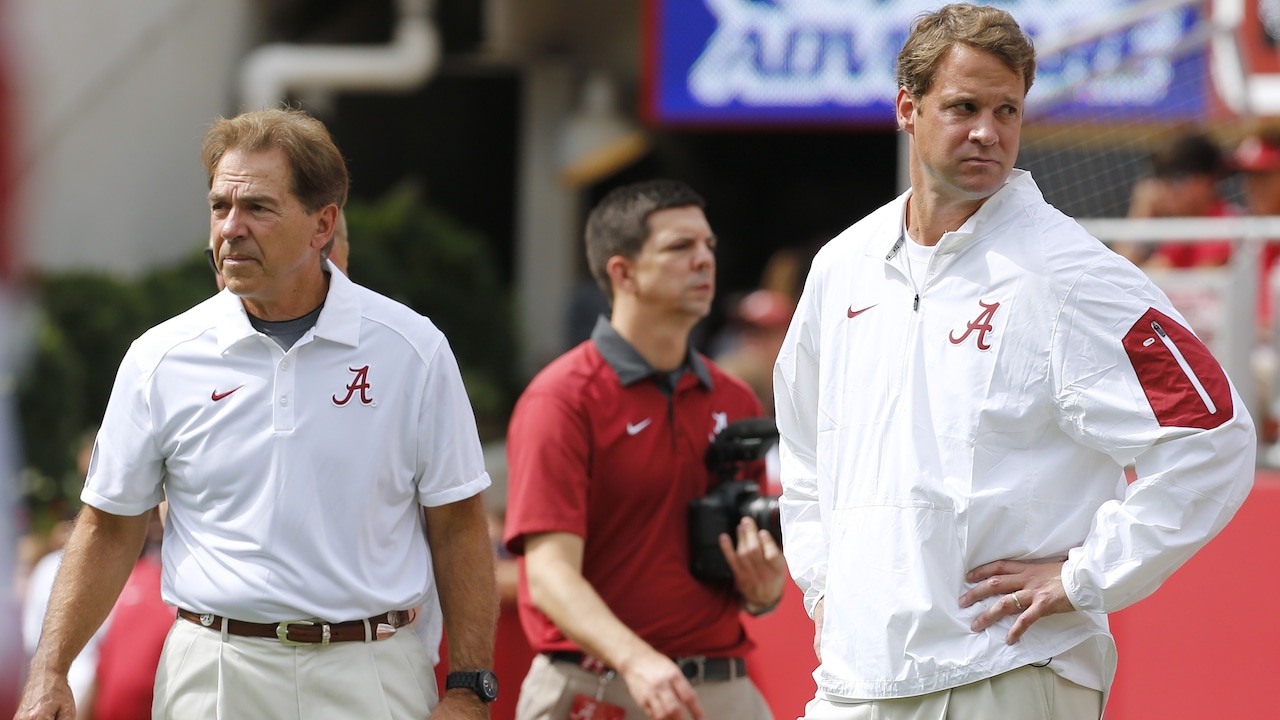 Lane Kiffin, Nick Saban