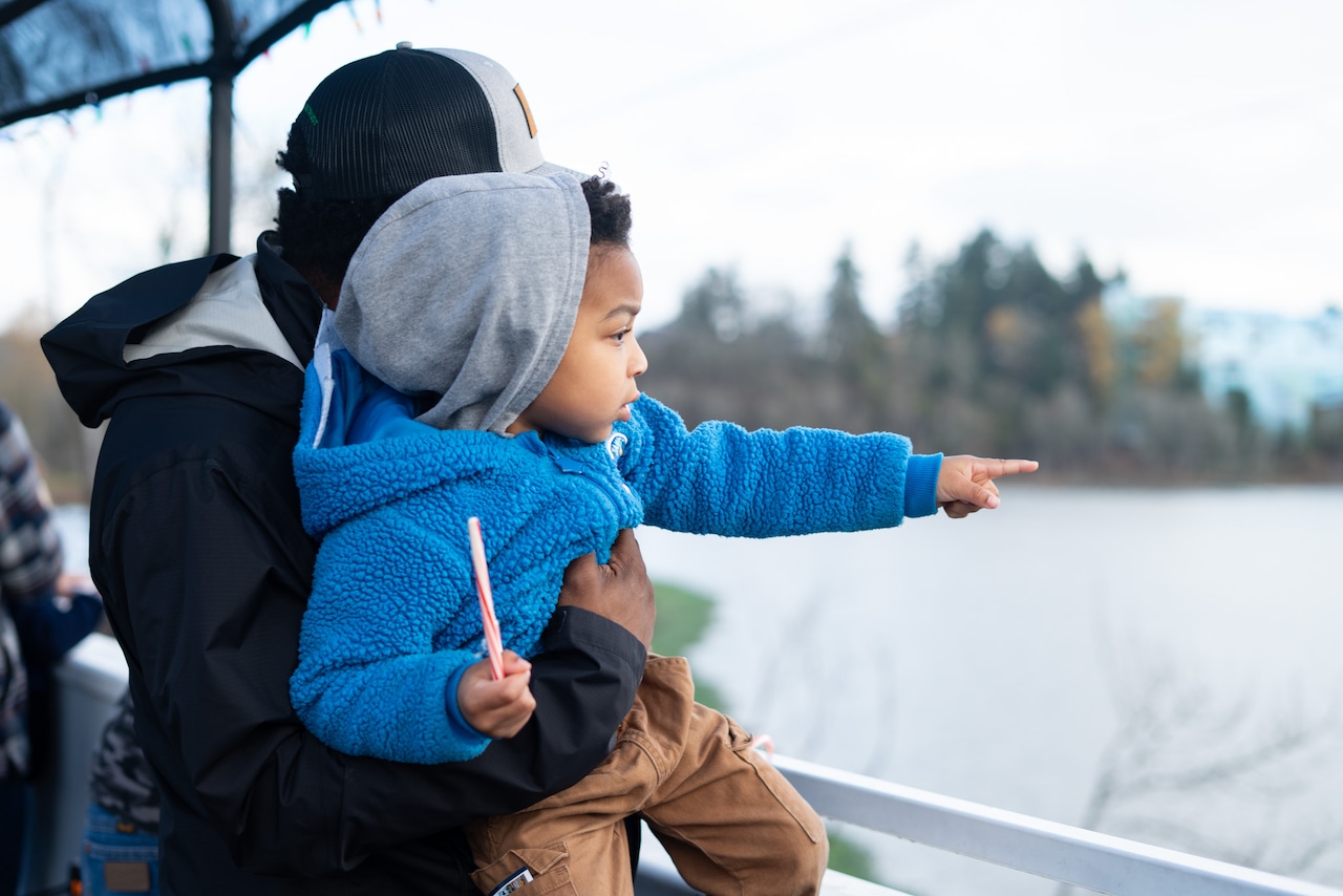 Holiday Express excursions in vintage steam trains, with Santa onboard, kick off season in SE Portland