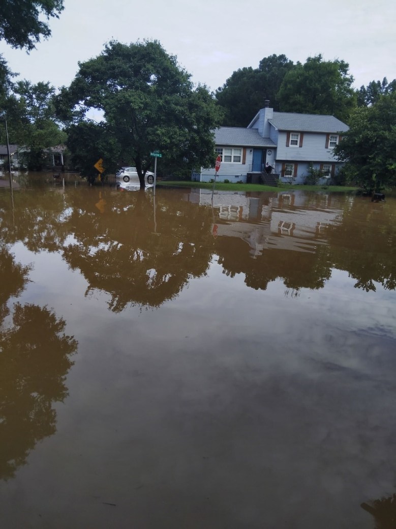 Hedegrow Place after Chantal